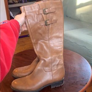 Tall Brown Franco Sarto boots